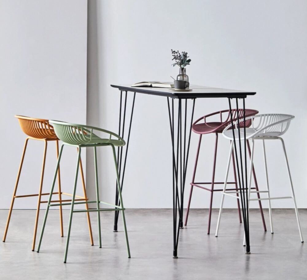 เก้าอี้บาร์ MY DOLLS HOUSE MAYU 55 ซม. สีม่วง_3